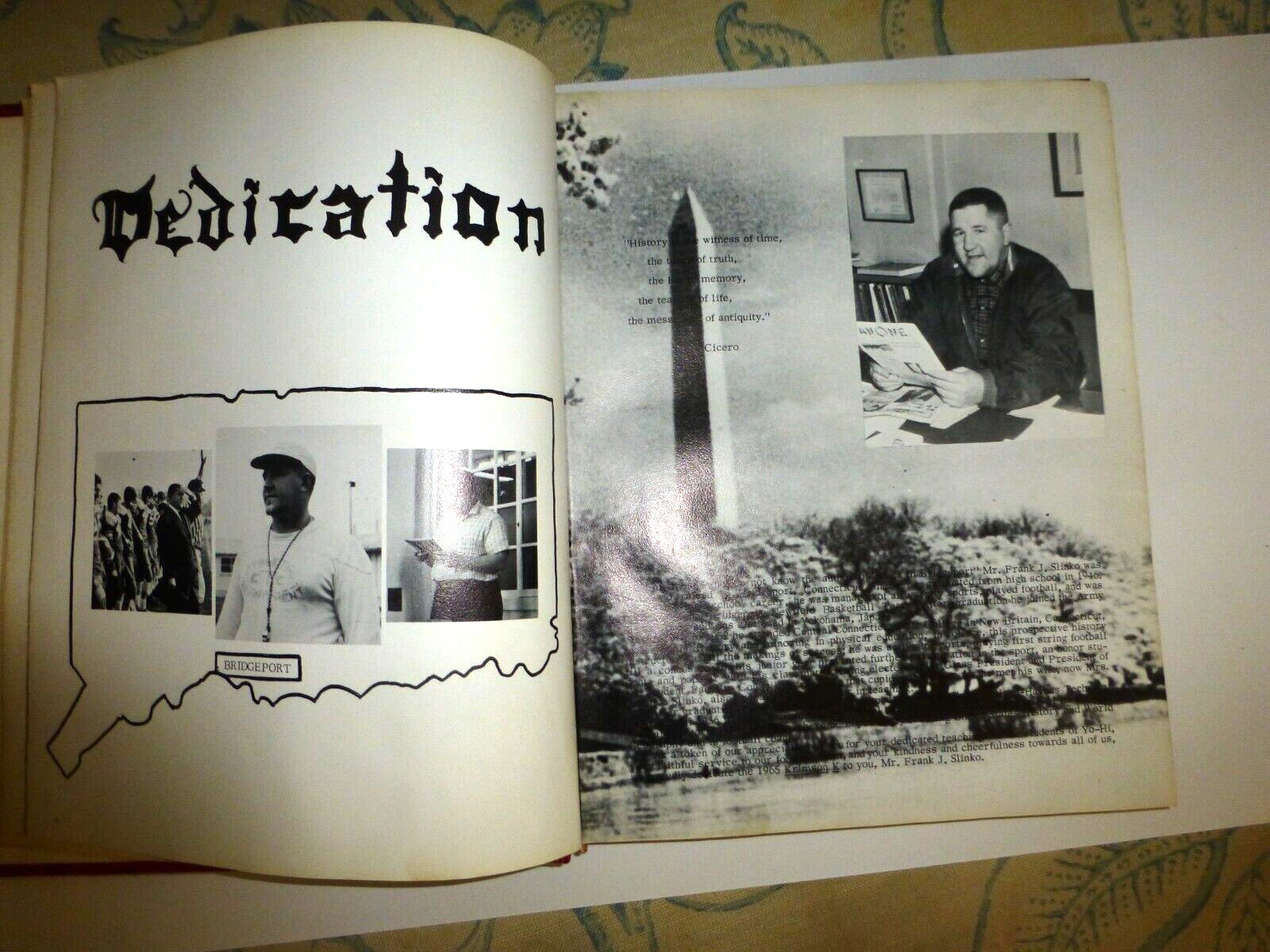 YEARBOOK YOKOHOMA JAPAN NILE KINNICK HIGH SCHOOL THE KRIMSON 1965