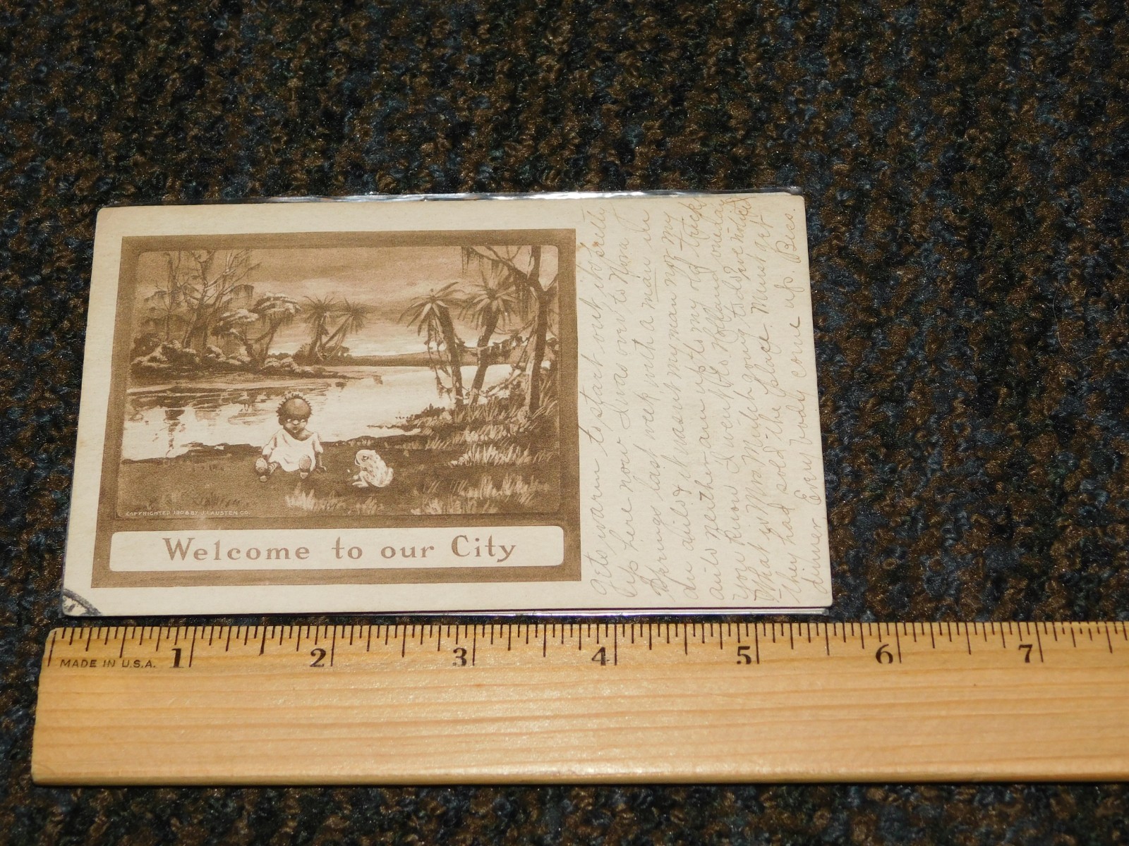 VINTAGE OLD PAPER 15 PIECE LOT ADVERTISING POSTCARDS PHOTOS ETC