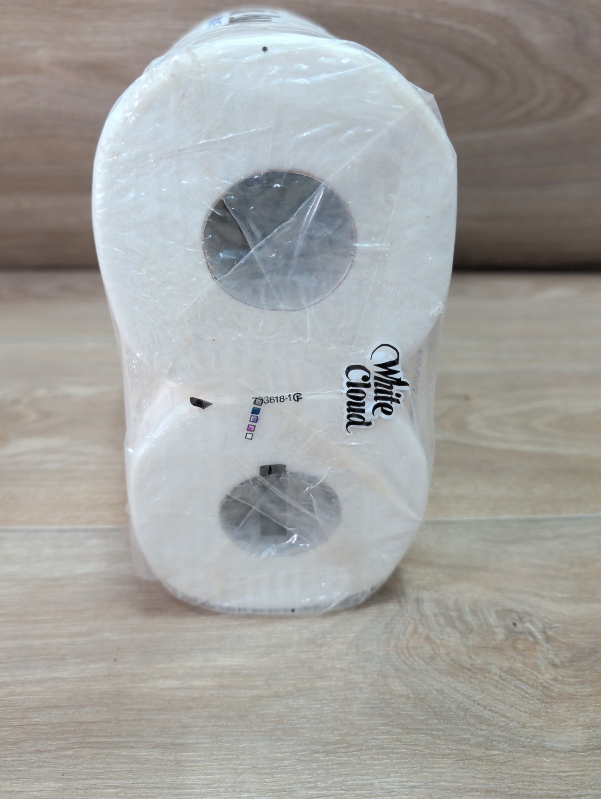 2-Vintage 80s White Cloud toilet paper 8 rolls sealed pack white Proctor Gamble*