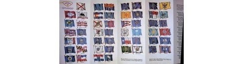Glorious 50 State Flags Brochure State Mutual America 1960s Worcester MA