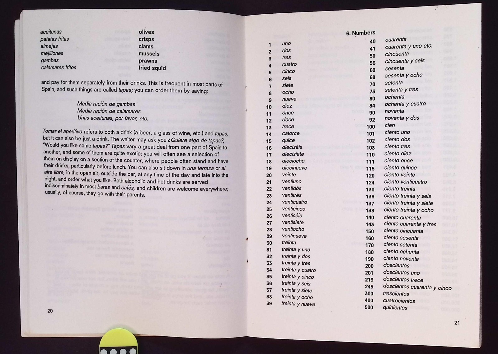 Eurotone Four Phase Introduction to Spanish Book II, Phrases & Useful Info, 1974