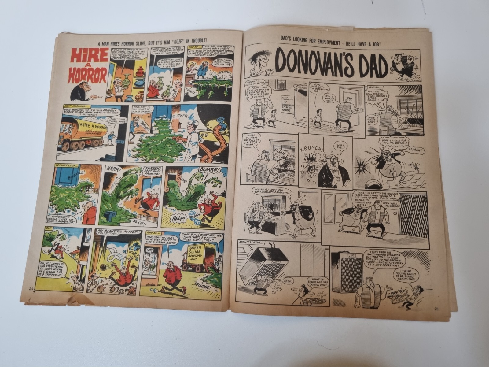 Cor!! 14th JApril 1973 Ipc Magazines British Weekly Comic