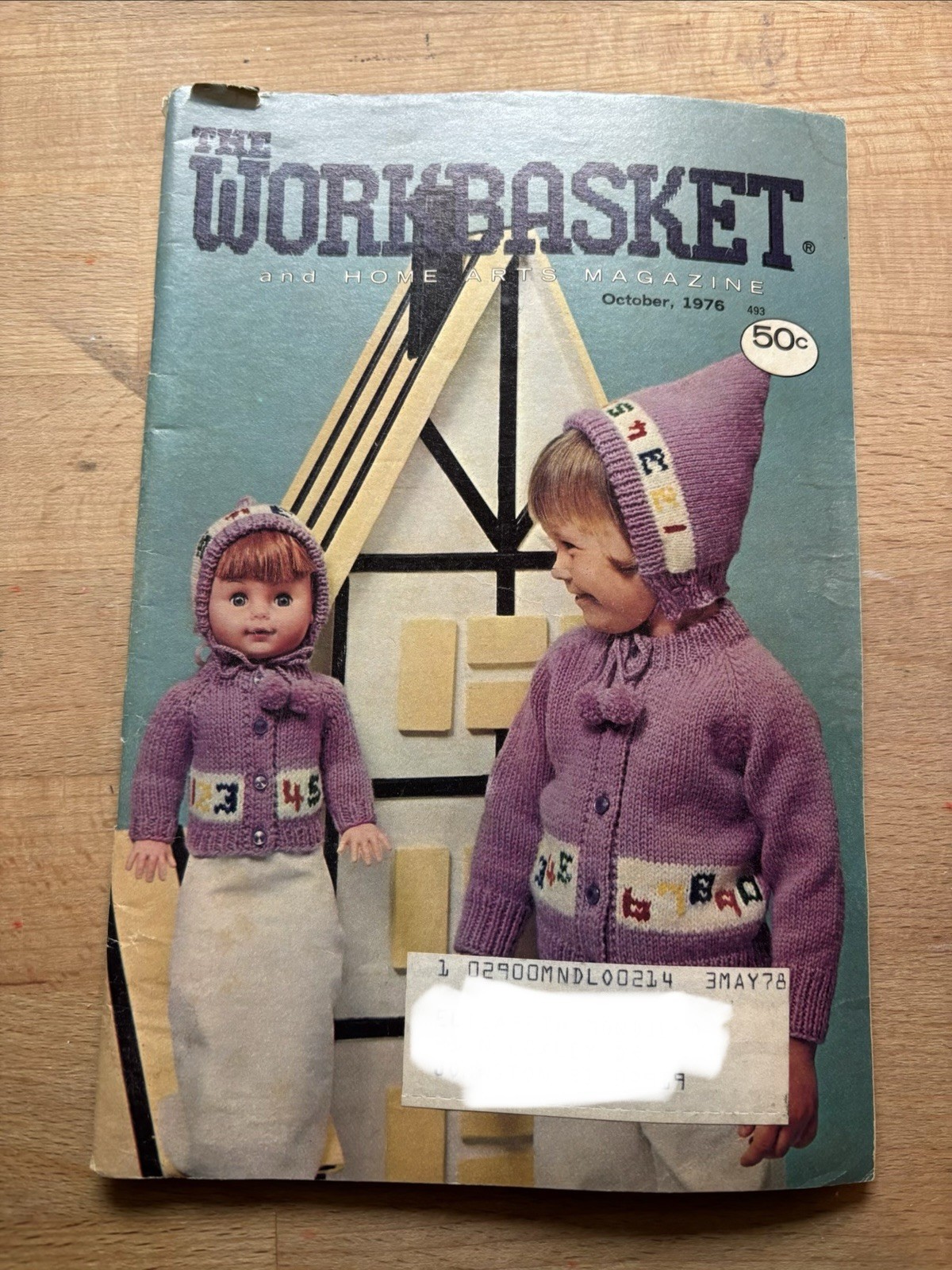 Vintage The Workbasket Magazine Lot 1970s Crochet Sewing Needlework 6 Issues