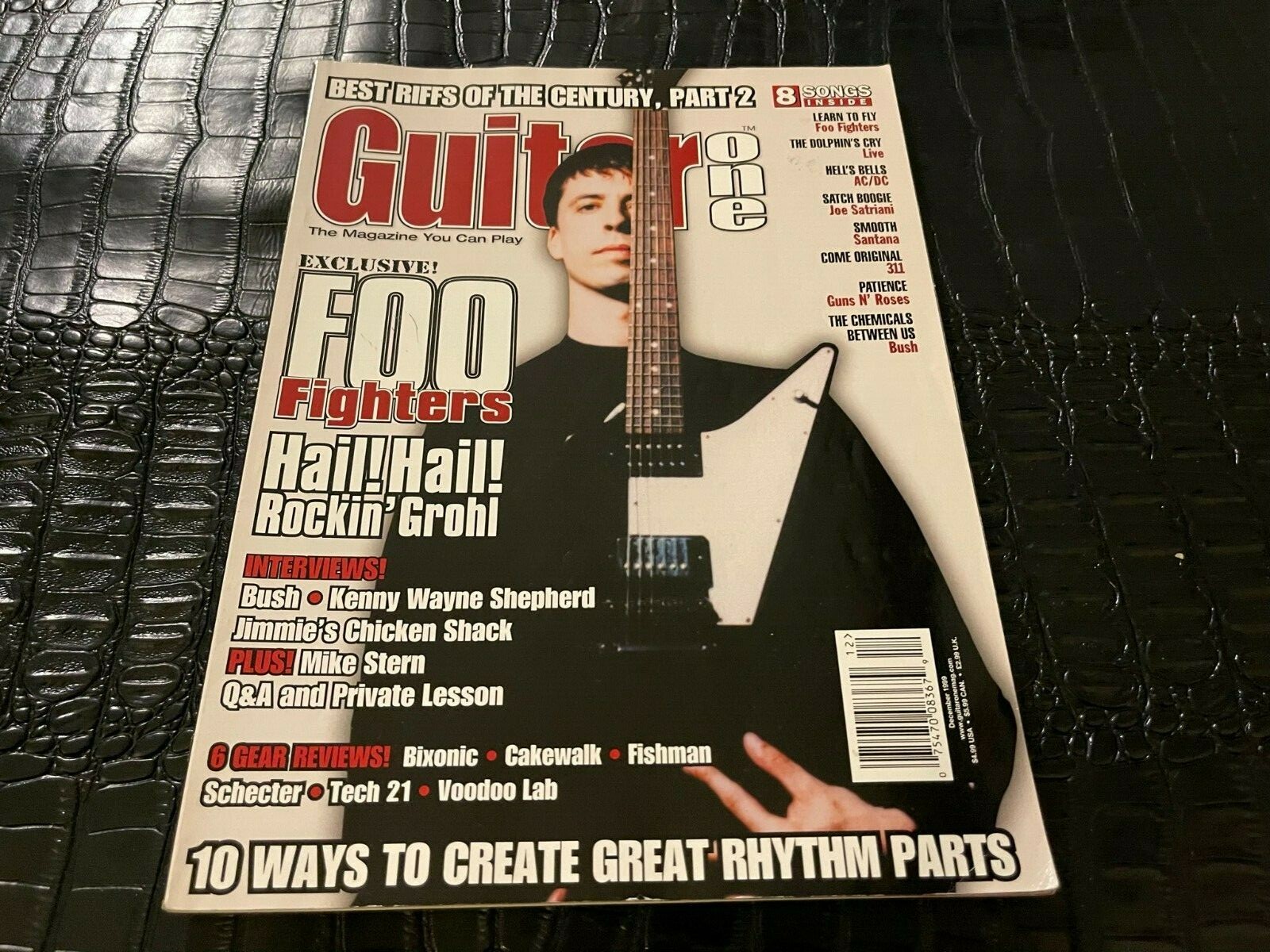 DEC 1999 GUITAR ONE music magazine FOO FIGHTERS