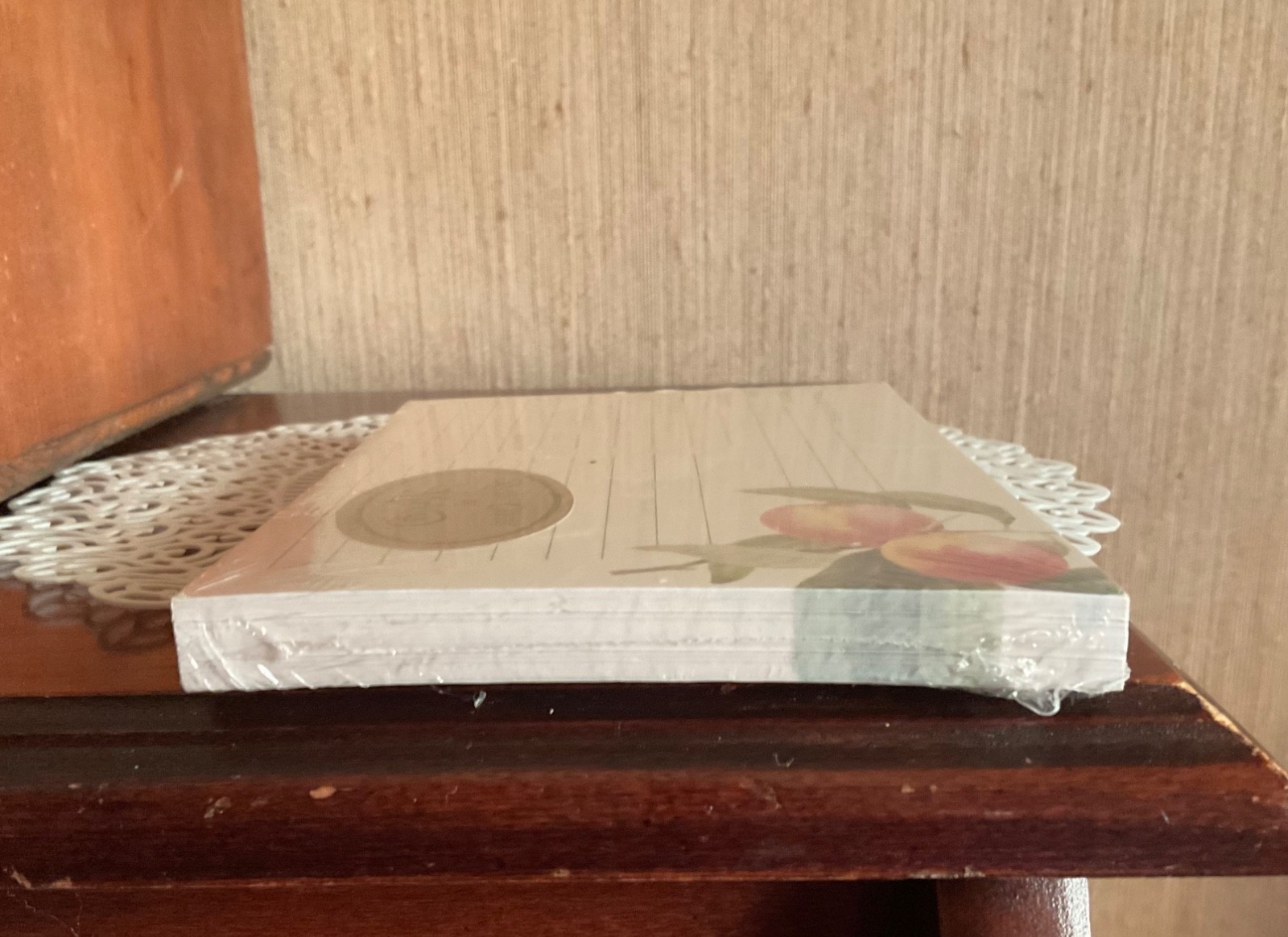 Pack of 50 NEW 4 x 6 Recipe cards Markings fruit ?plum ?peach sealed package
