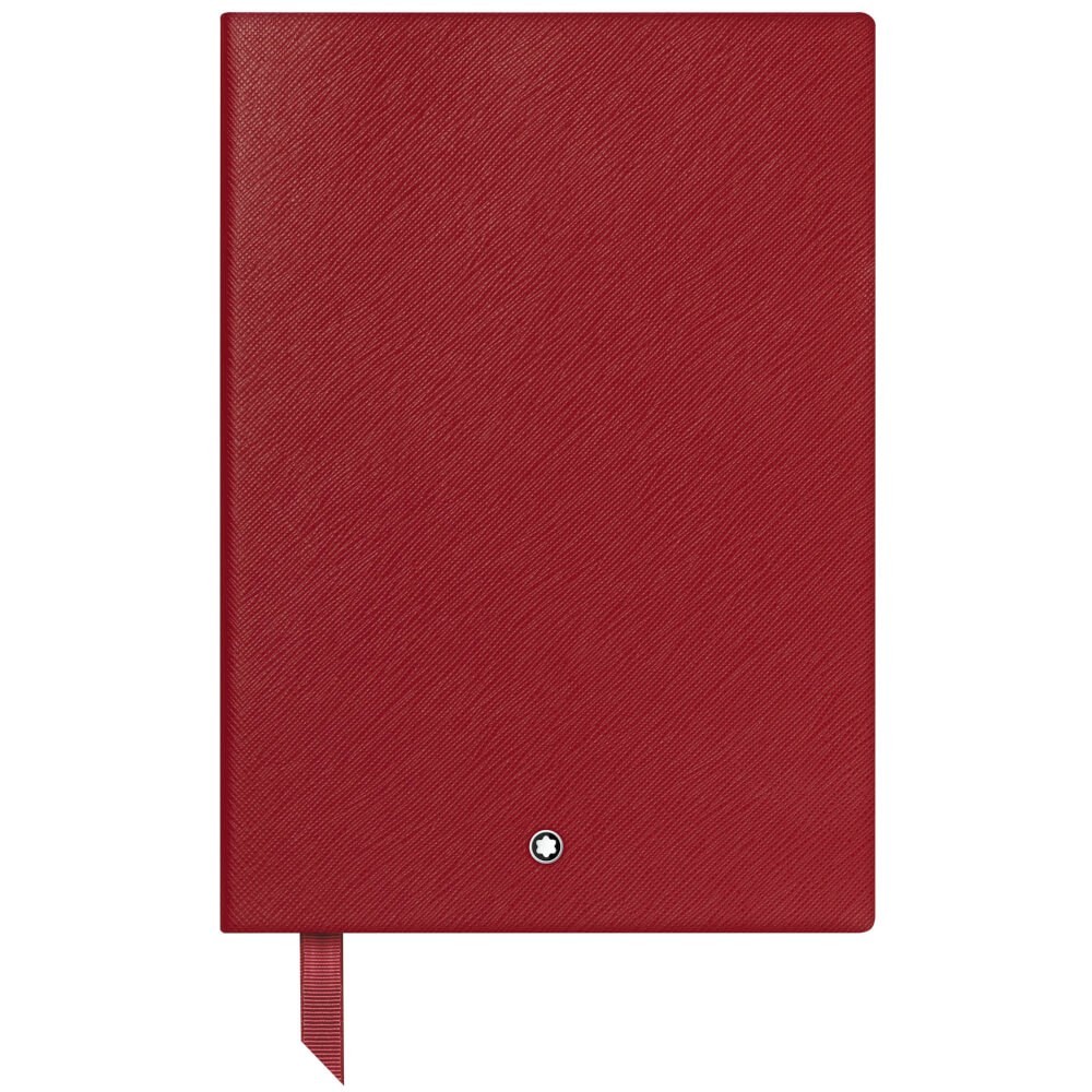 MONTBLANC 116521 Notebook In Pelle Stampa Saffiano Rosso