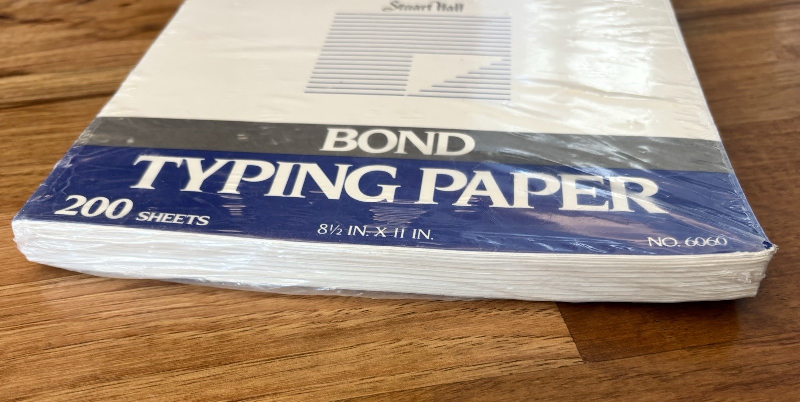 Stuart Hall Bond Typing Paper No. 6060 8 1/2″ x 11″ 200 Sheets NEW
