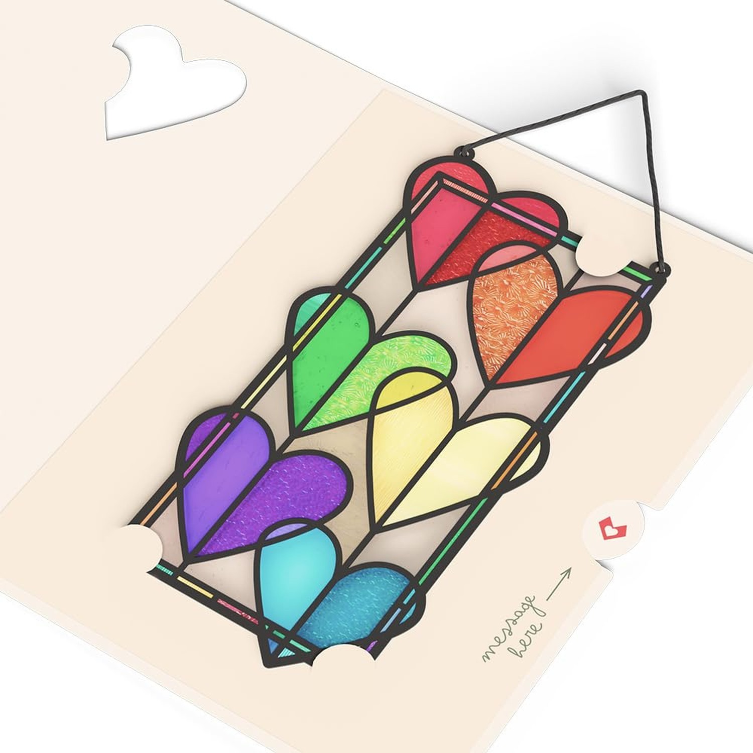 Lovepop Pride Month Suncatcher Card for Her and Him – 3D Greeting Cards for B…