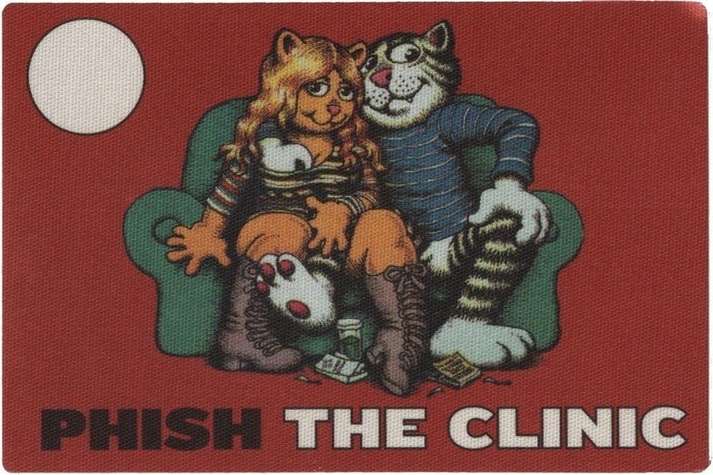 Phish 2003 concert tour collectible Love Cats The Clinic Backstage Pass