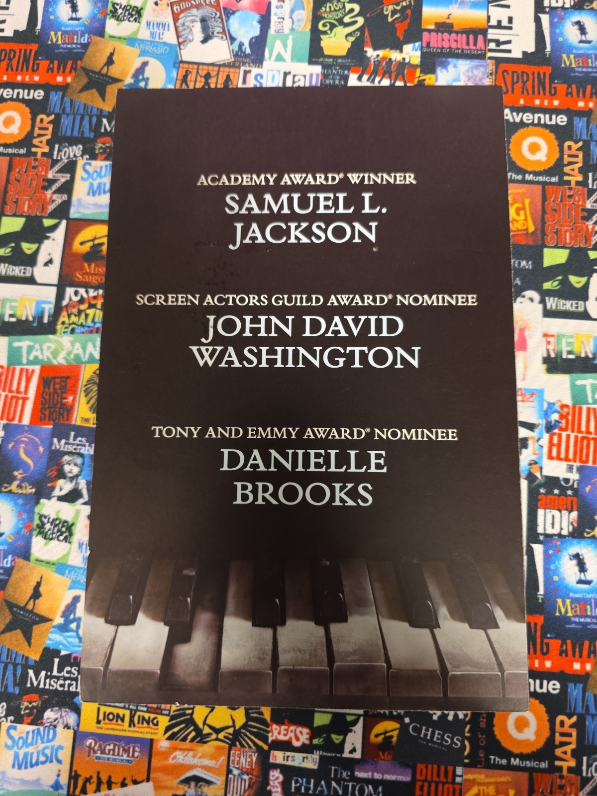 The Piano Lesson Samuel L Jackson Danielle Brooks 2022 MAILER Broadway