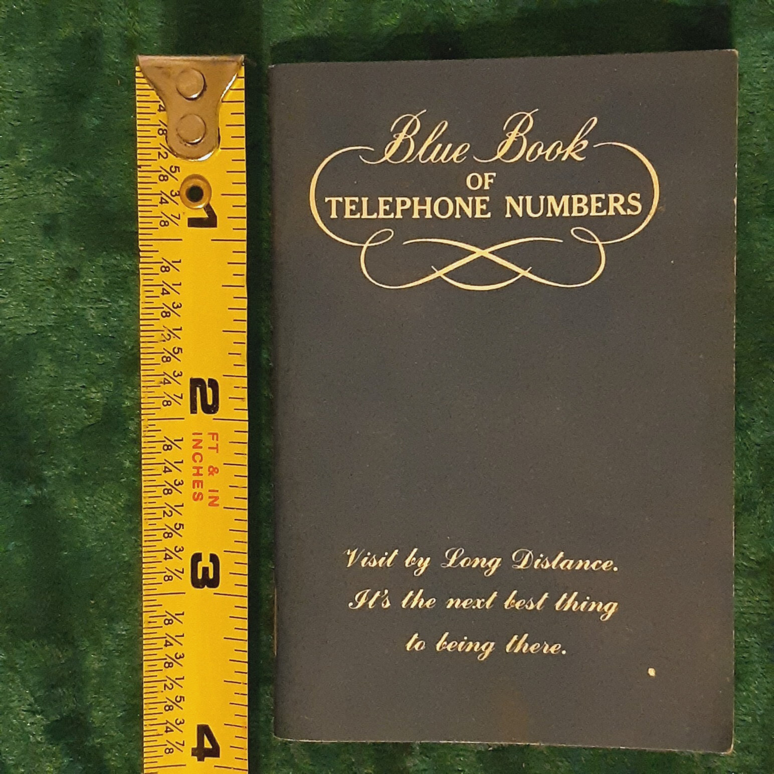 Vintage Blue Book of Telephone Numbers – Southwestern Bell Telephone- 1950’s-60s
