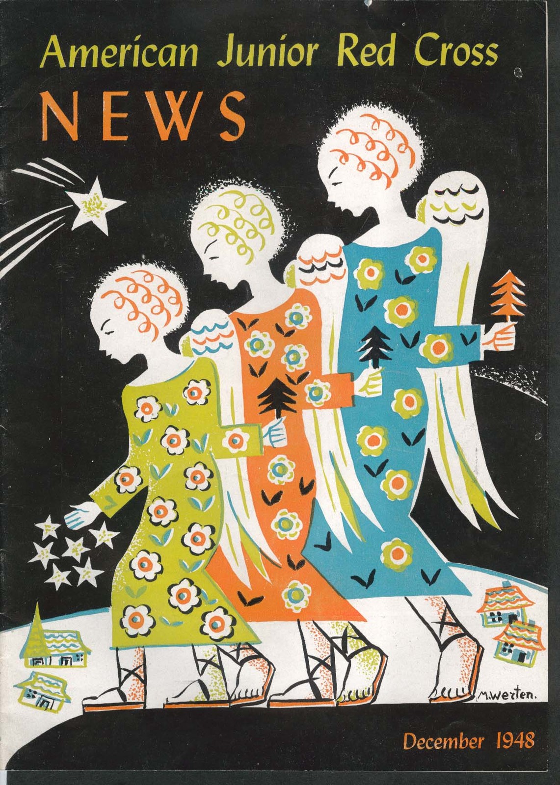 AMERICAN JUNIOR RED CROSS NEWS Denmark Philippines Christmas 12 1948