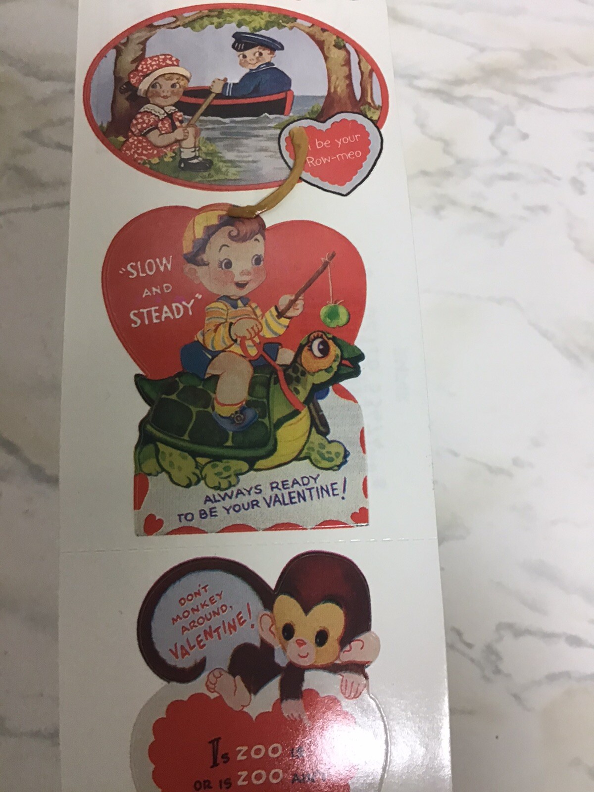 4 Sheets LOT Gifted Line Valentine’s John Grossman Stickers