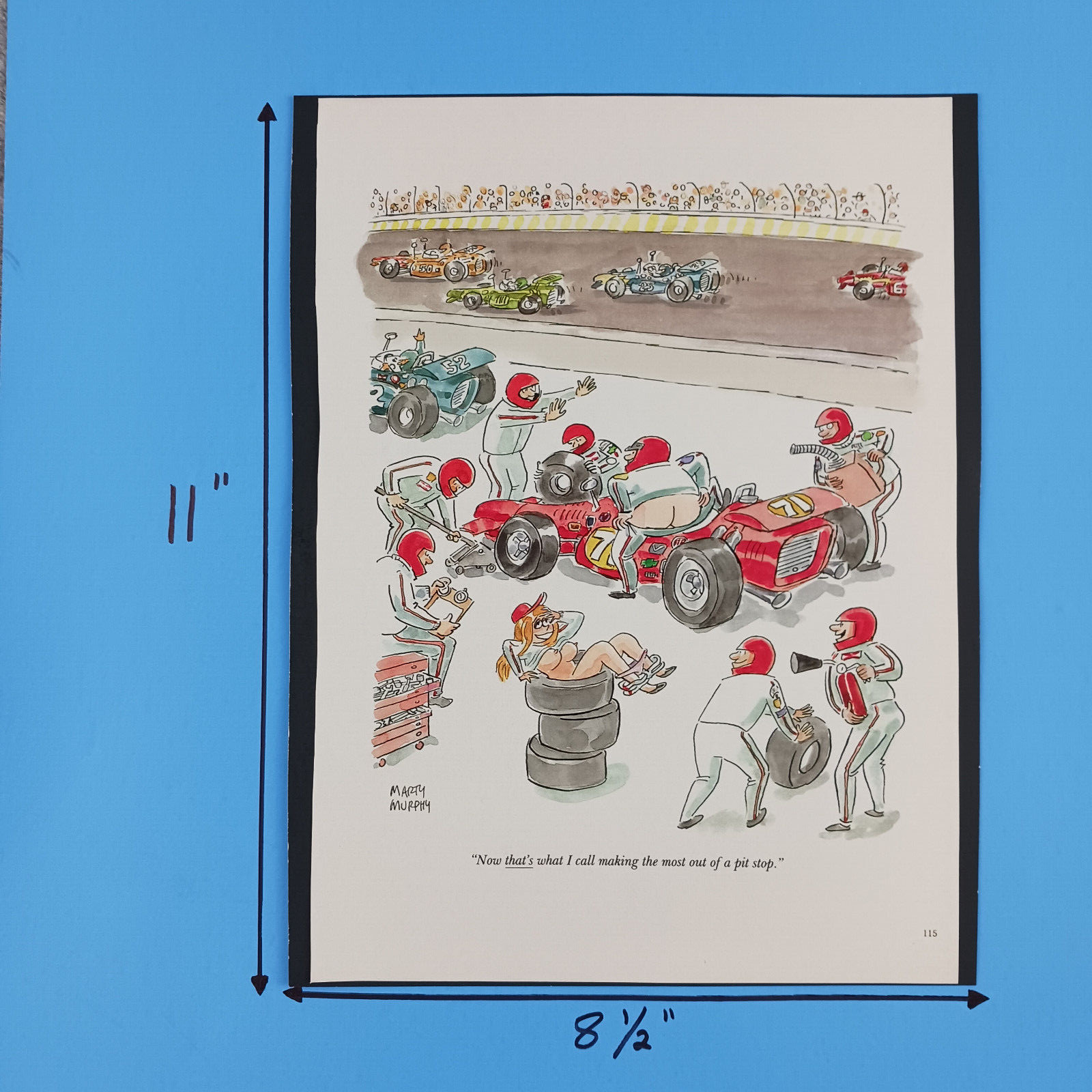 2004 Adult ‘Pit Stop’ Cartoon