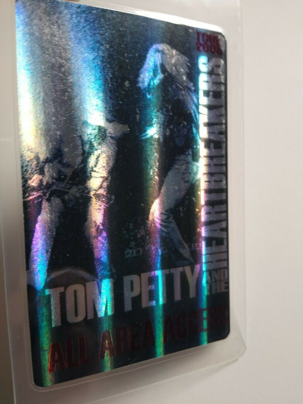 Tom Petty And The Heartbreakers Backstage Pass Hologram Original Rock Music 2005