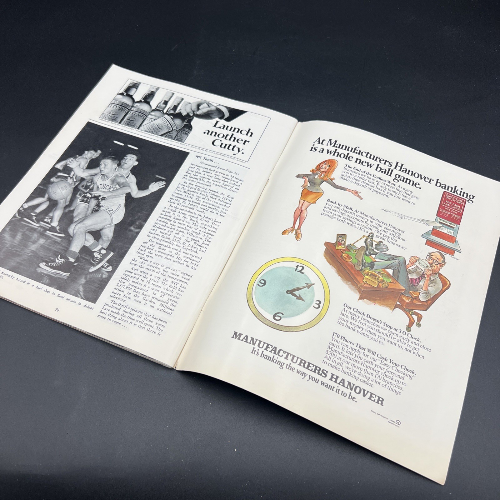 1975 NIT 38th Annual Basketball Tournament Program