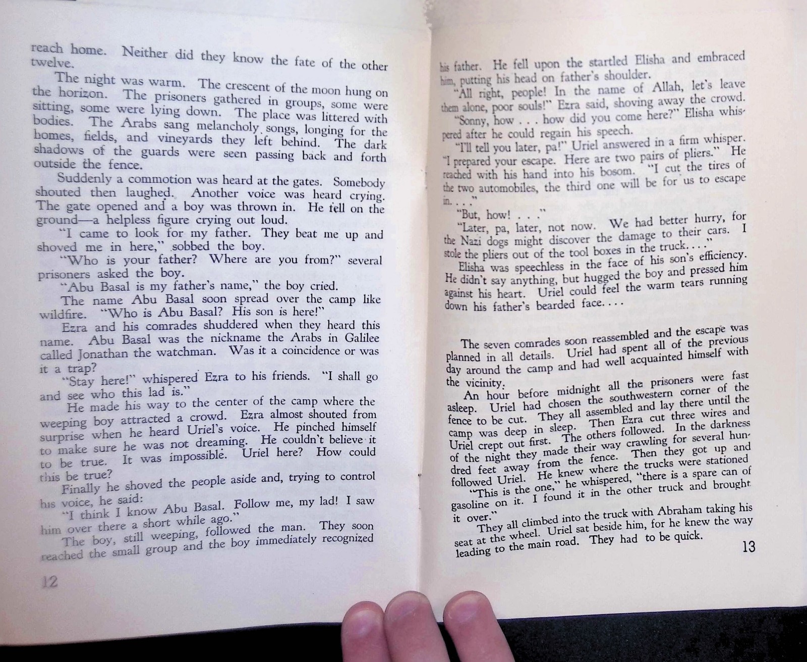 WWII Novel “The Twenty & The One” 1940s Nazis Libya Syria Vintage