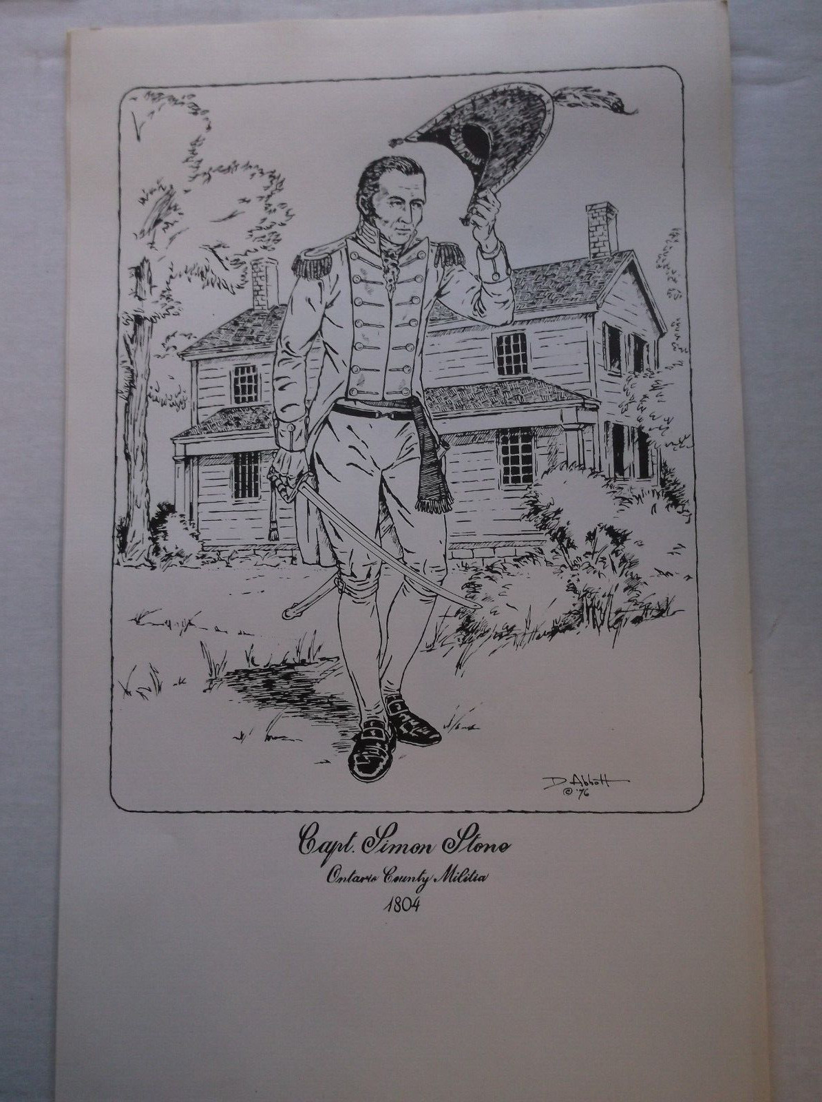 Wayne County NY The American Revolution Bicentennial Celebration Folder & Prints