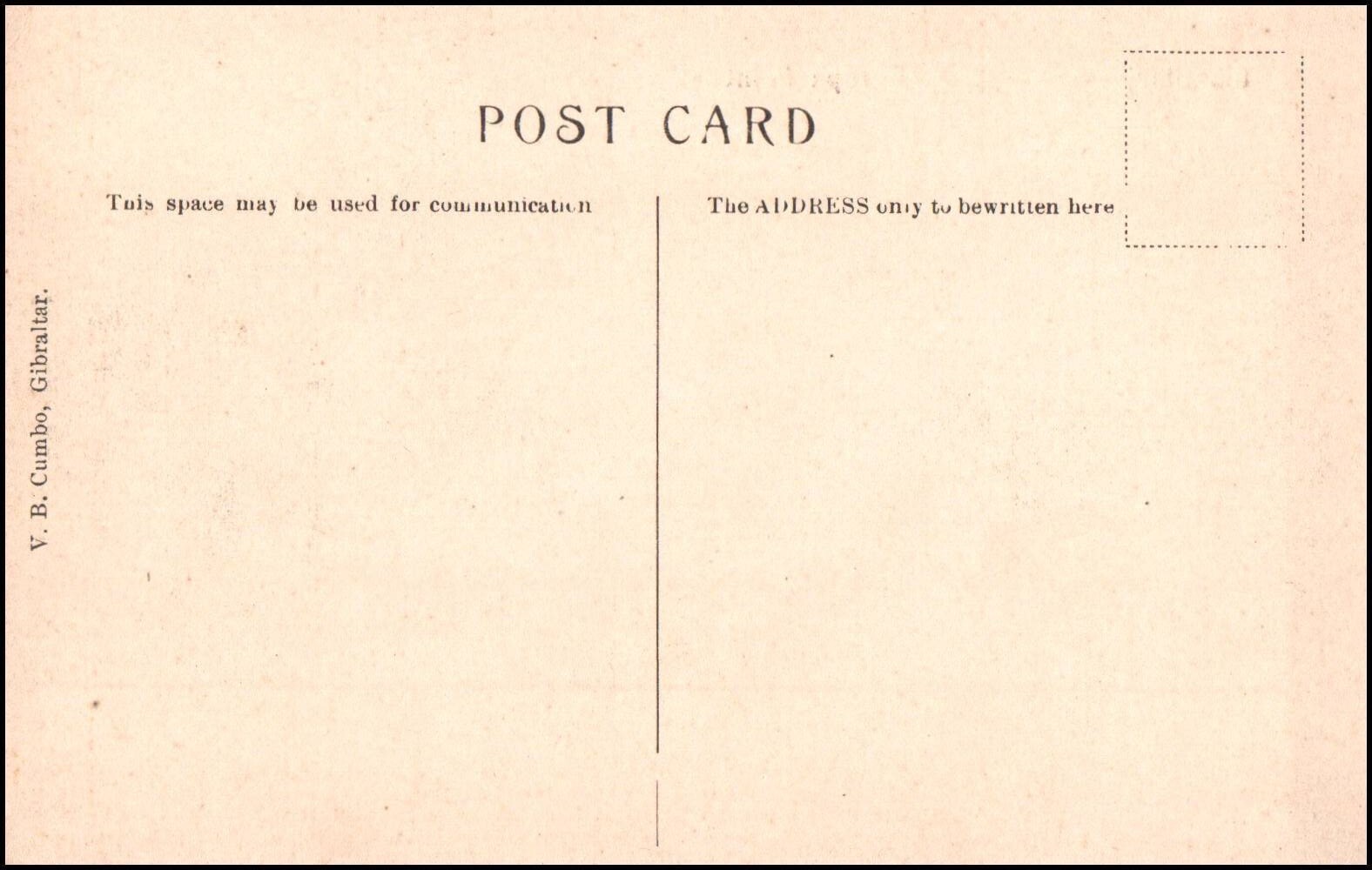 A3850 Gibraltar Europa Point postcard