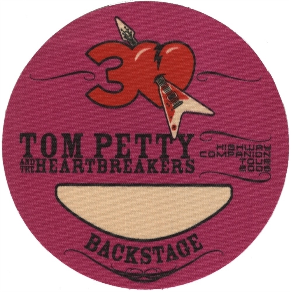 Tom Petty & the Heartbreakers 2006 Highway Companion tour AA Backstage Pass