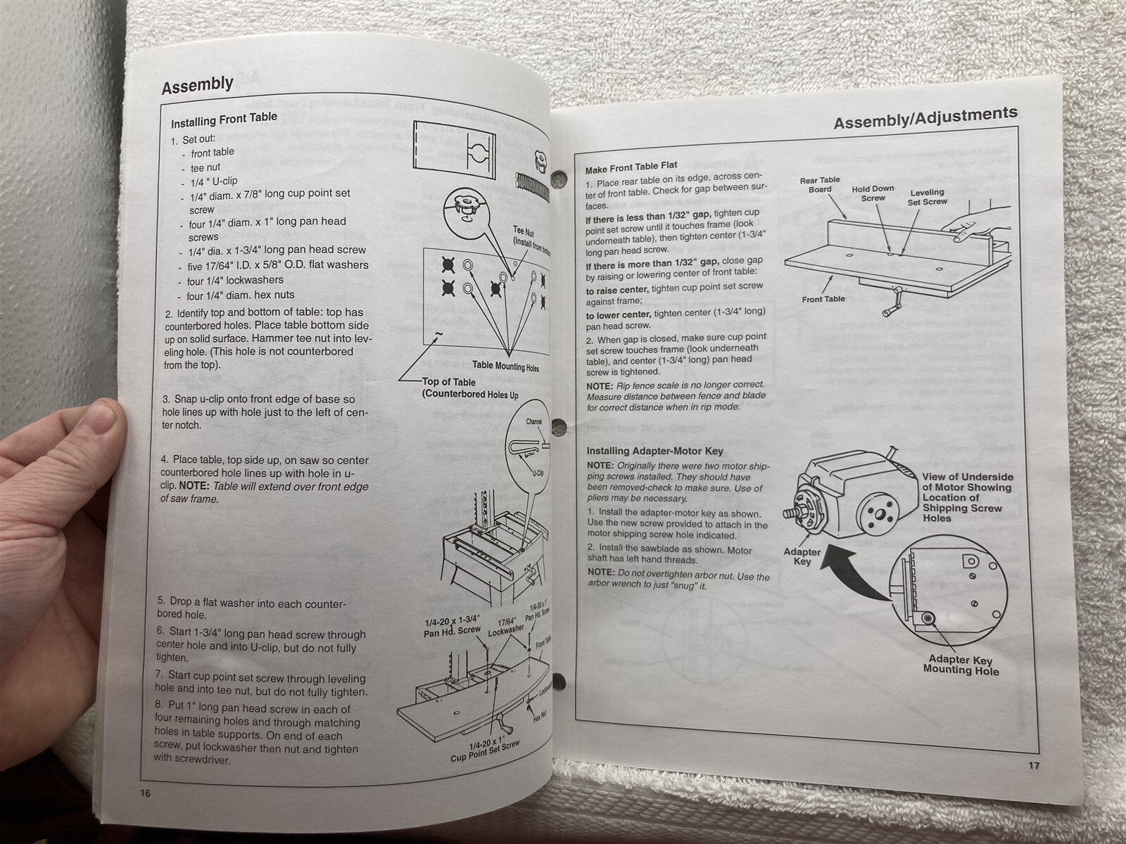 2000 Craftsman 509346 Radial Saw Guard Kit Owners Manual Guide Vtg