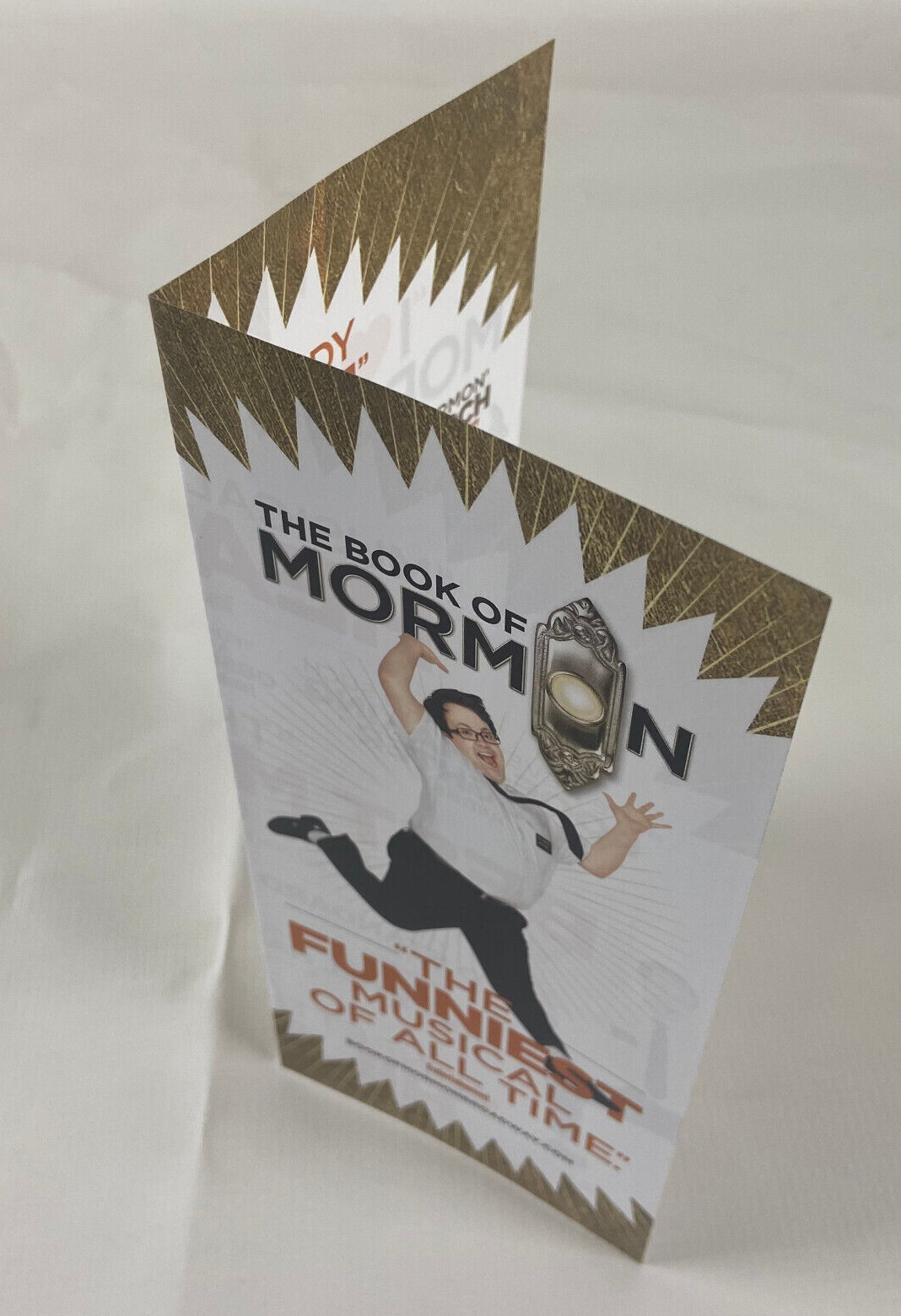Book of Mormon 2022 Ad Flyer Broadway NYC New York City Advertisement Ads