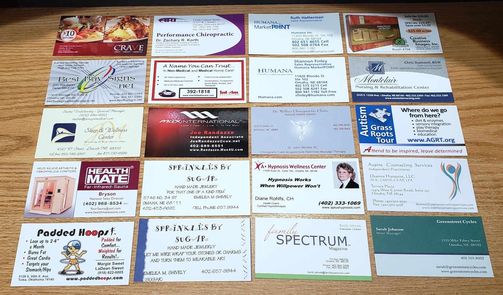 🔥 LOT of 100 MISC. Related BUSINESS CARDS for BUSINESS CARD COLLECTION L8