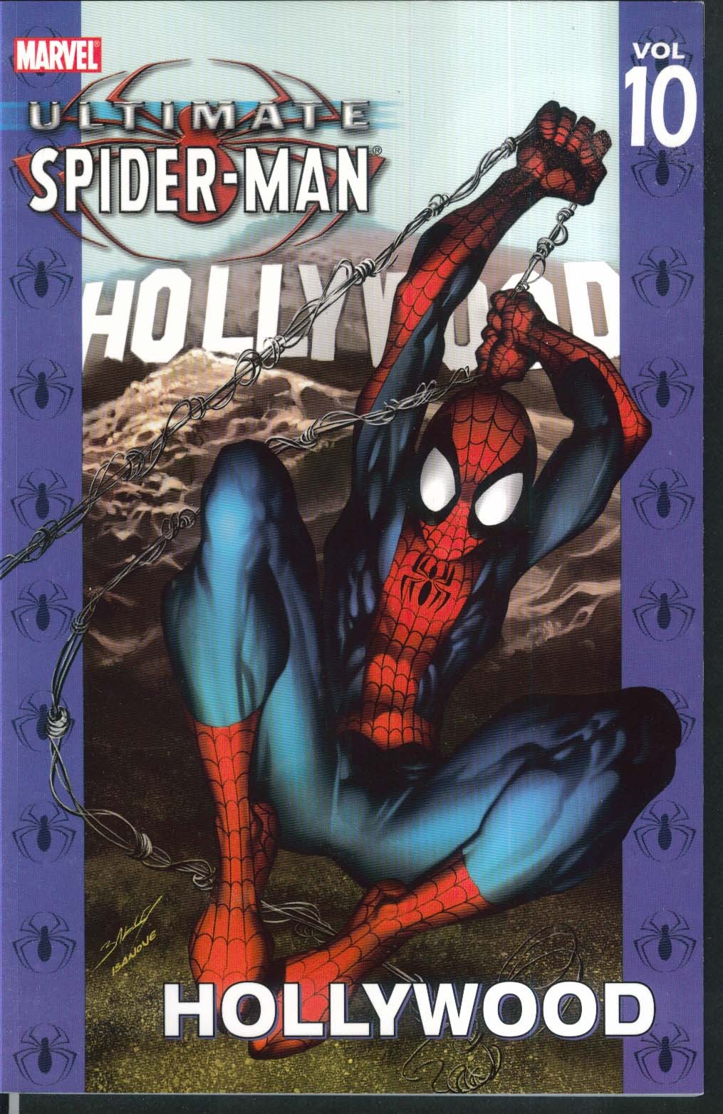 ULTIMATE SPIDER-MAN Vol 10 Hollywood Marvel Graphic Novel 2nd Printing 2004