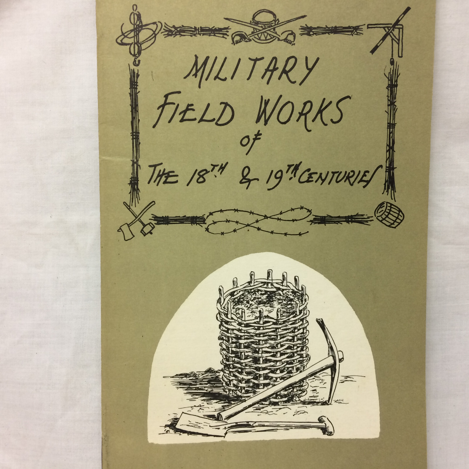 Vintage Booklet Bellona Military Field Works of The 18th & 19th Century