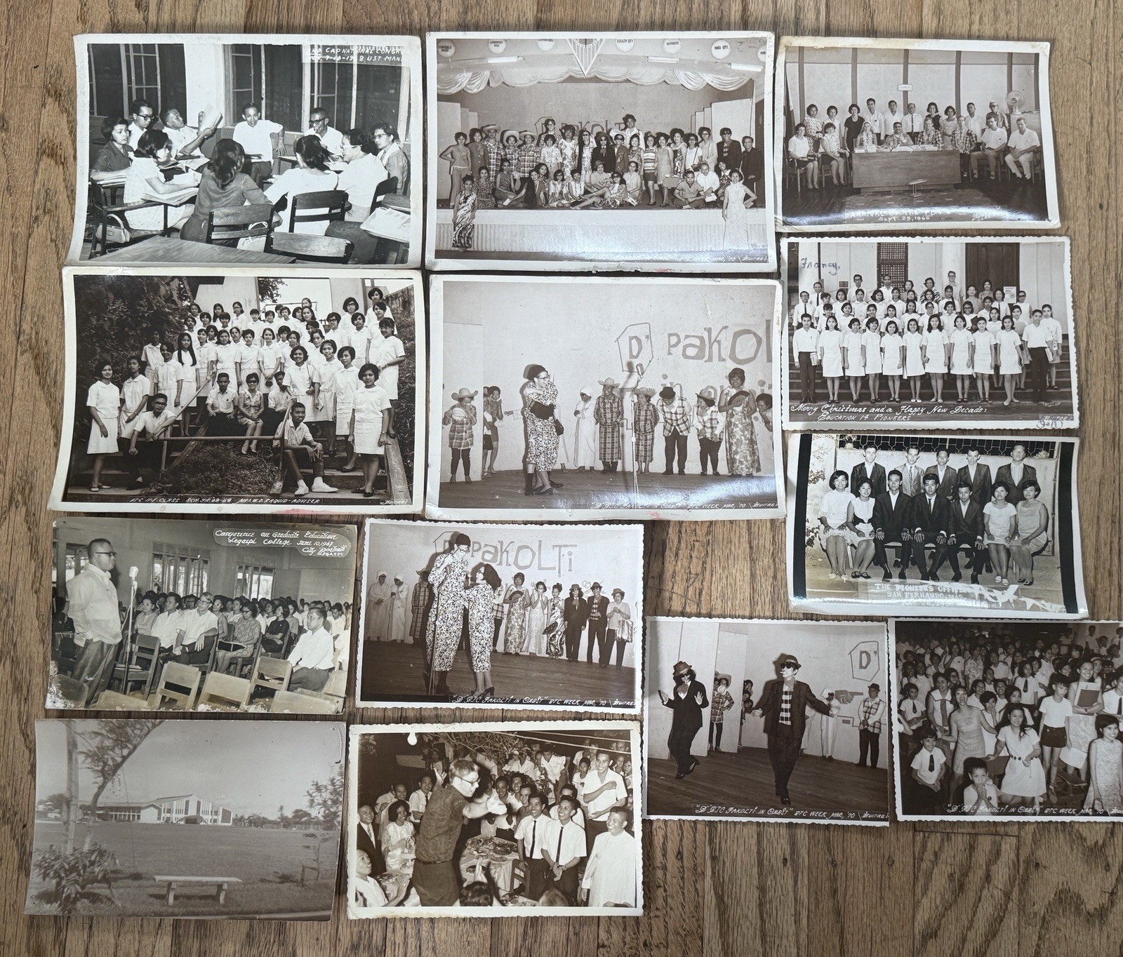1970 Legazpi City Albay Philippines Bicol University Photo Lot Of 50