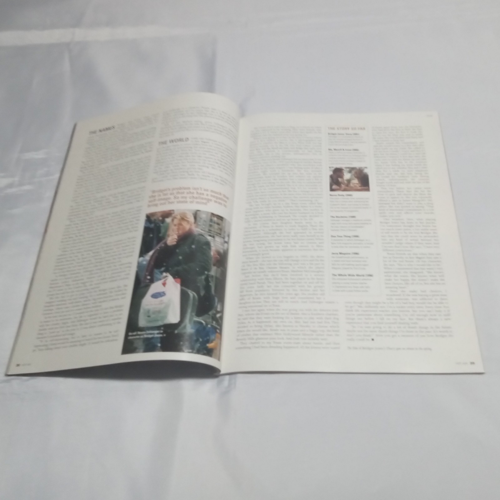 NM Renee Zellweger Oct-Dec 2000 Hot Air Virgin Atlantic Magazine ~ Bridget Jones