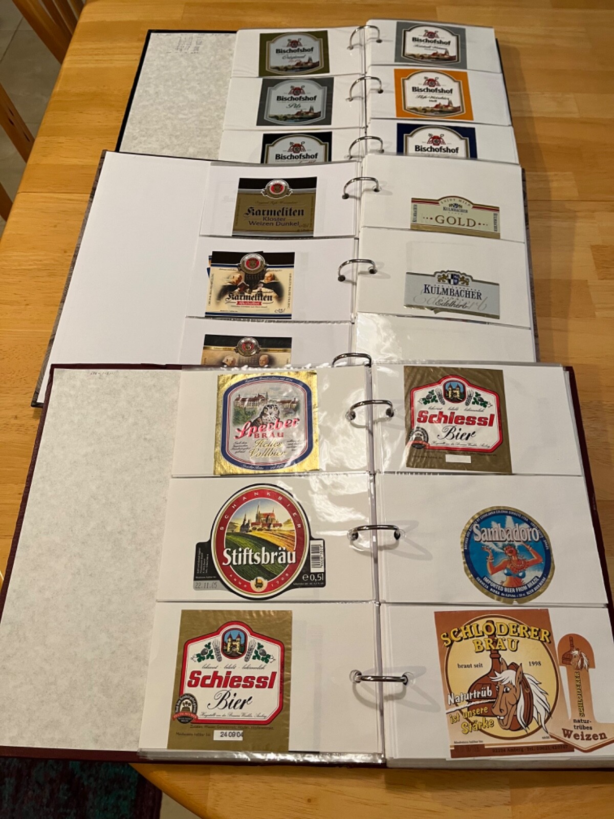Lot of German Beer Labels from Early 2000’s