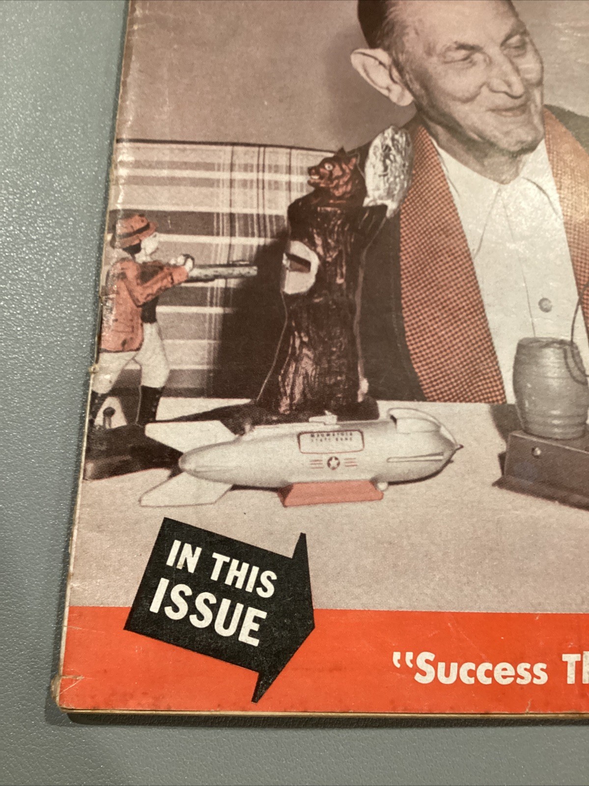 1955 Profitable Hobbies Mailer Magazine Meet Man With 800 Banks