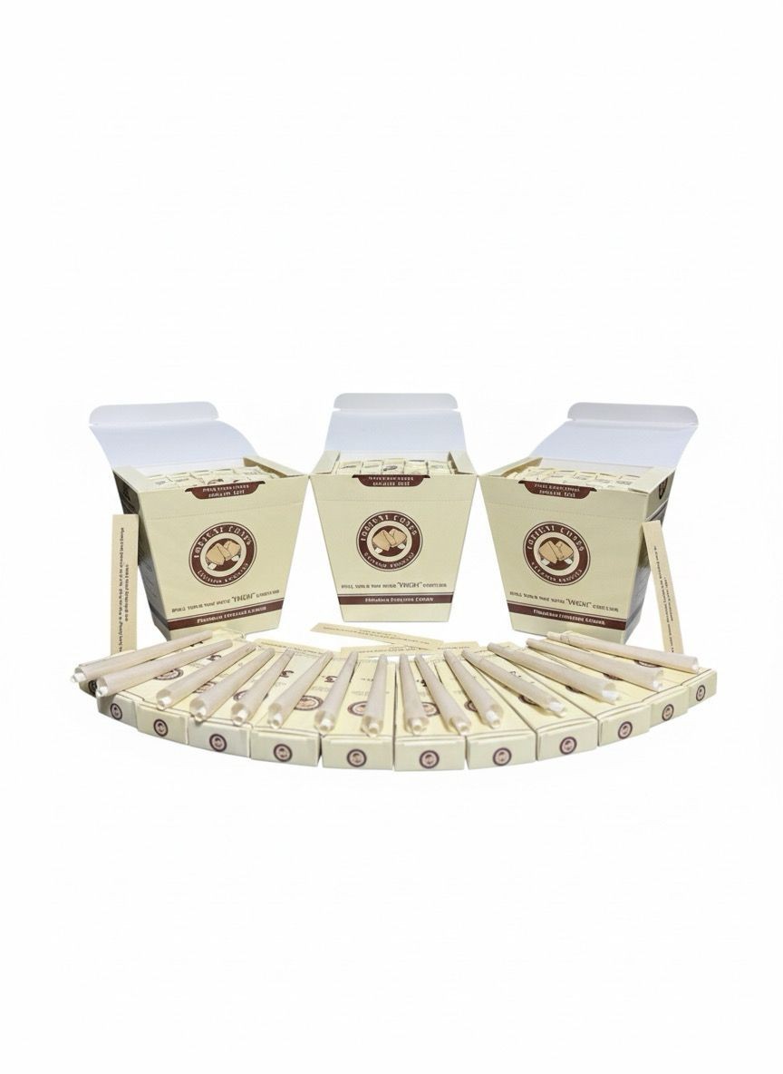 FORTUNE CONES – PREMIUM 63 CONES PACK – PURE HEMP- MINI CONES 70/26MM