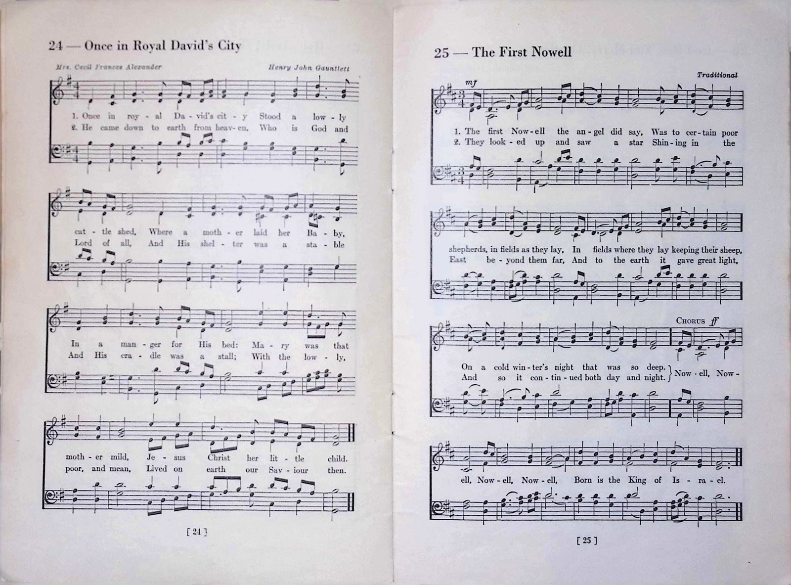 Wanamaker Stores Xmas Carols Songbook c1940s Philadelphia NY Vintage
