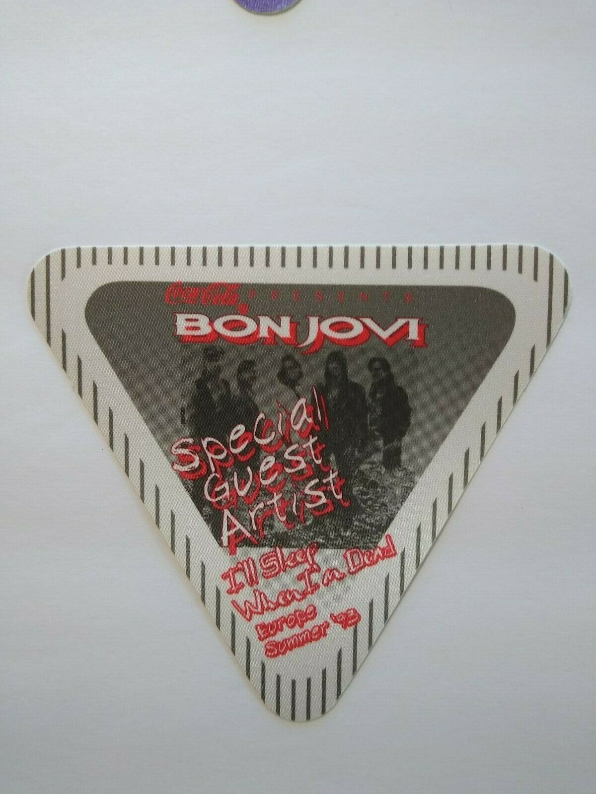 Bon Jovi Backstage Pass I’ll Sleep When I’m Dead Tour 1993 Hard Rock Concert