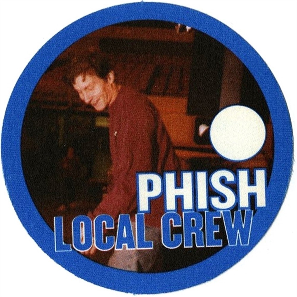 Phish 2000 Farmhouse concert tour Pete Schall Local Crew Backstage Pass