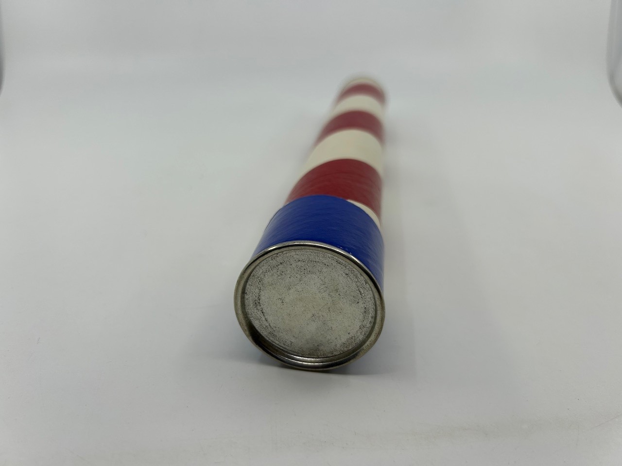 Vintage Pledge of Allegiance Scroll with Red, White, & Blue Storage Tube