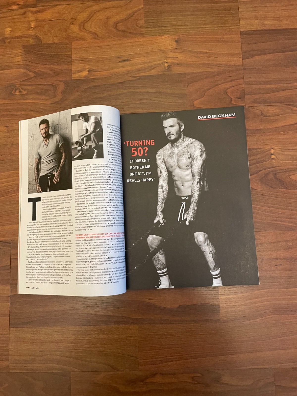 Men’s Health UK Magazine April 2025 – David Beckham World Exclusive