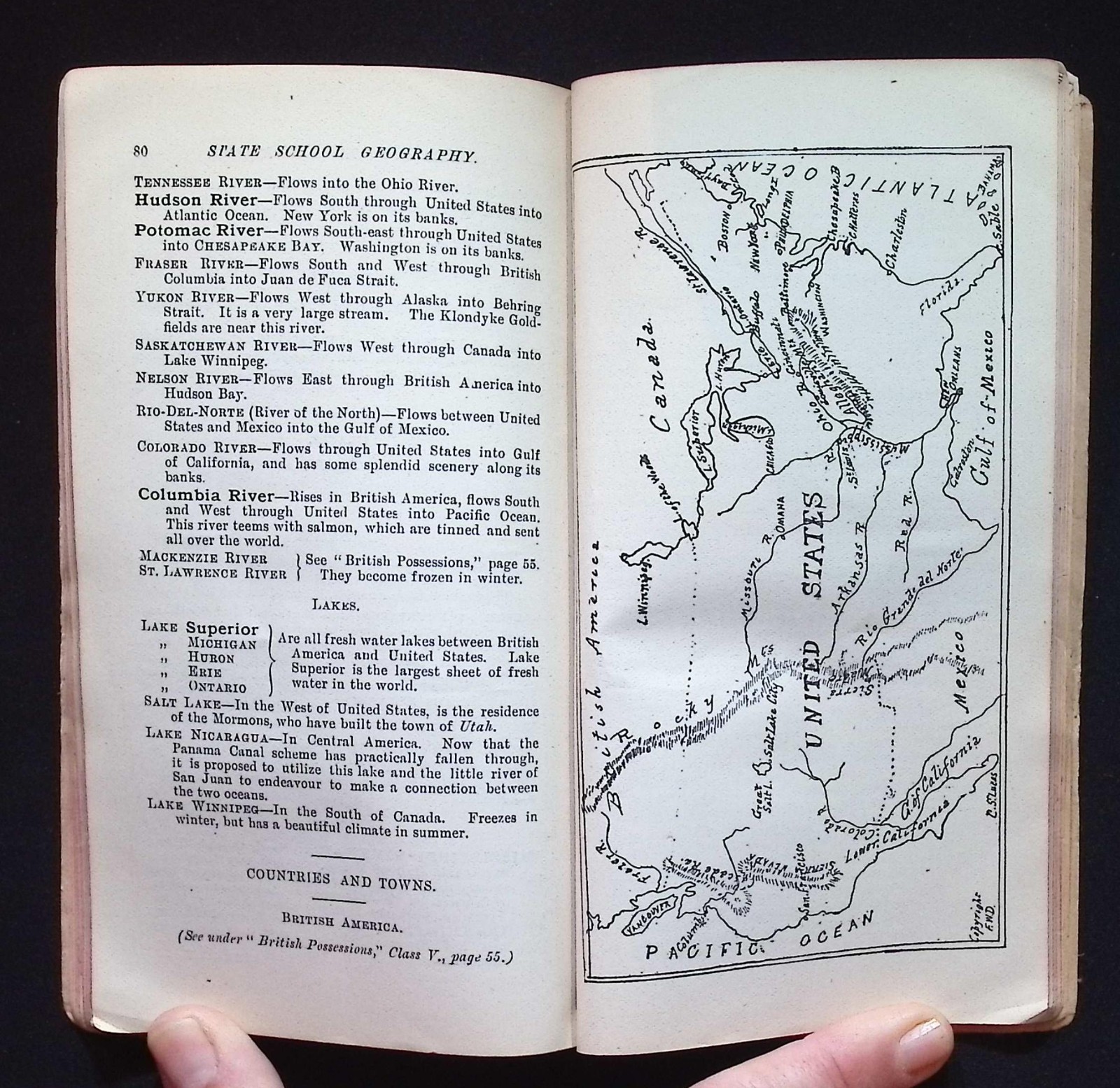 Australian State School Geography Class Book, Dawborn, Revised Programme 1898