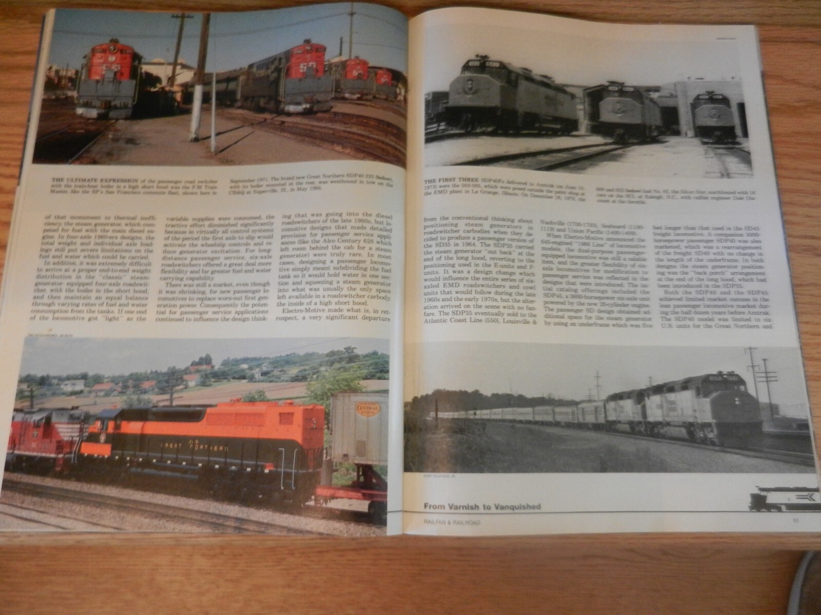 Railfan and Railroad January, 1991 Vol 10 No. 1