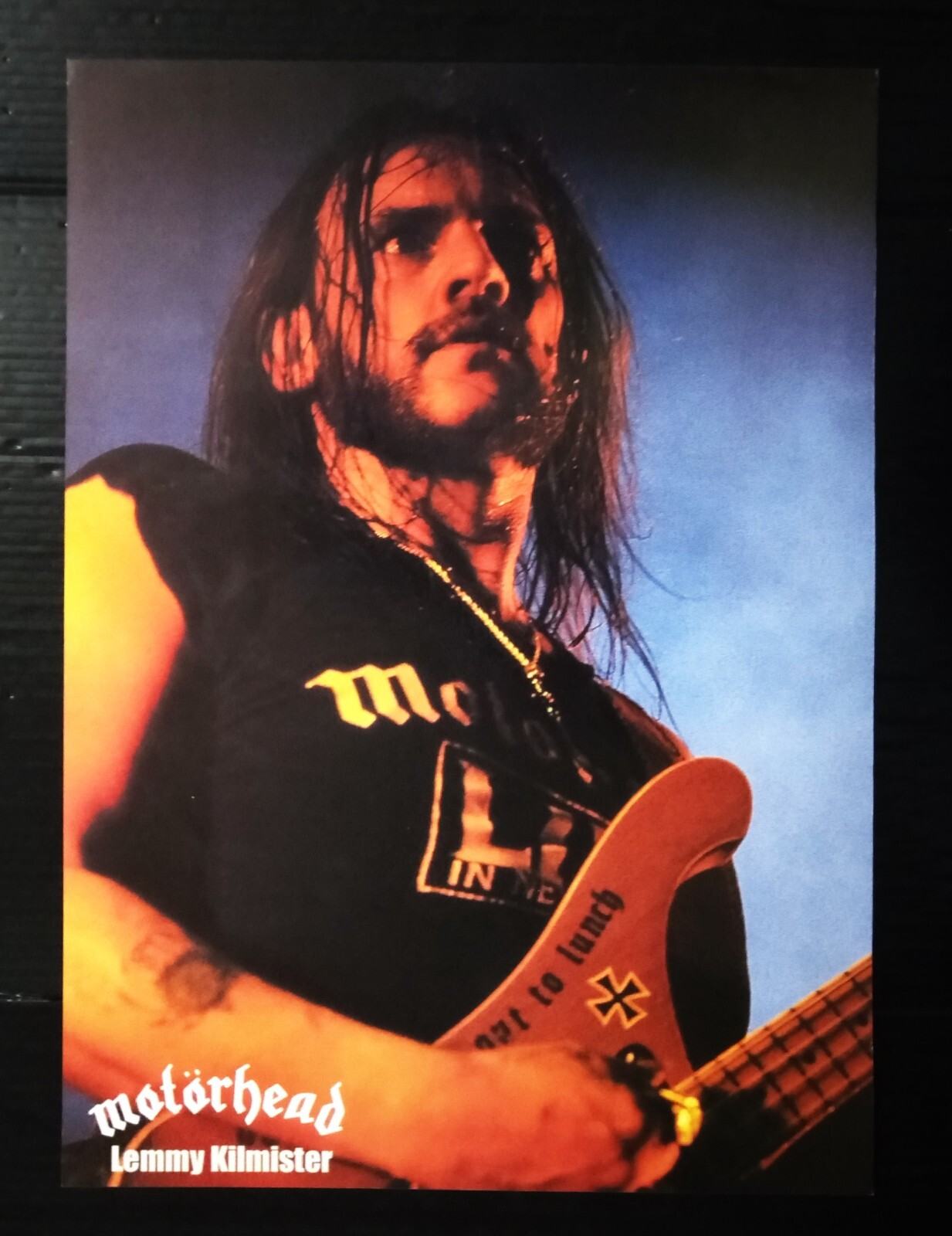 C591 Motorhead Van Halen Vintage Thailand ONLY 1 COLOR PAGE MEGA RARE!!!