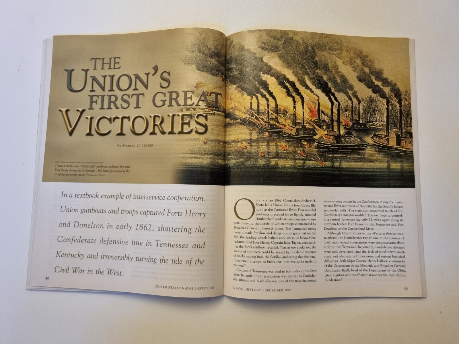 Naval History Magazine Marines Fight The Great War December 2005 Vol. 19 No.6