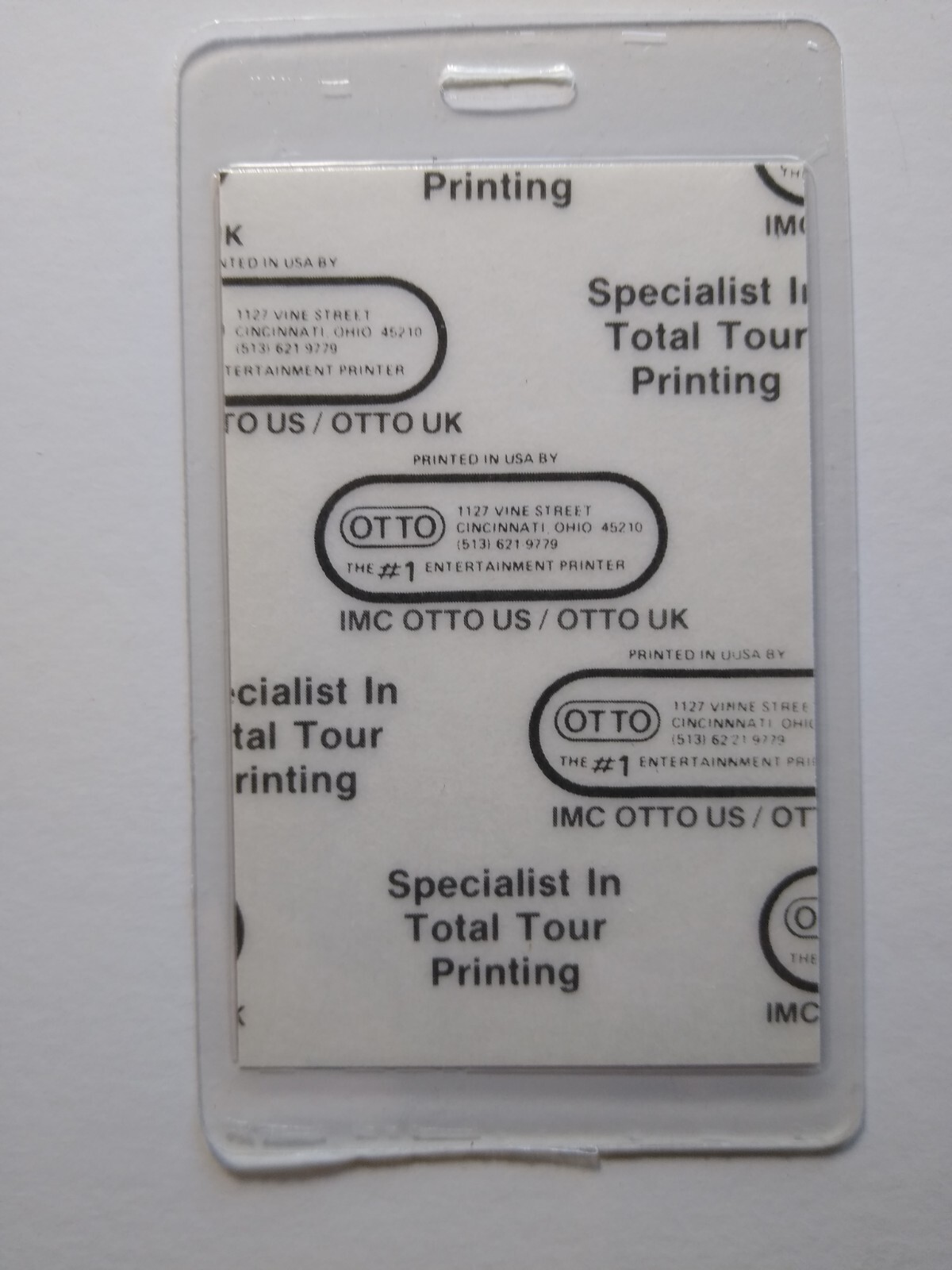 Heart Backstage Pass 1987 Bad Animals Tour Pop Classic Rock Music Vintage Orig