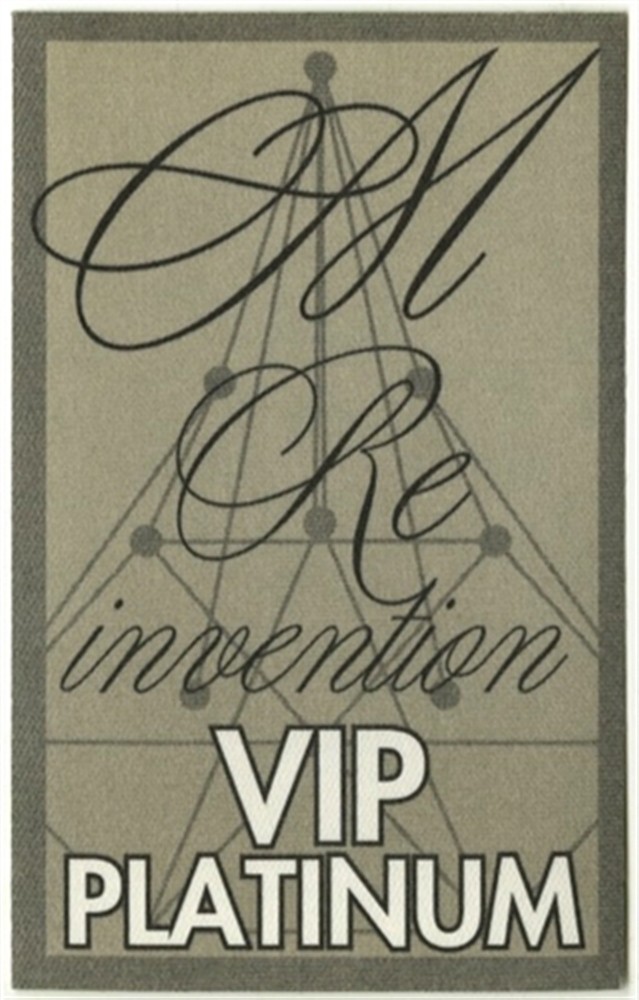 Madonna 2004 Re-Invention concert tour VIP Platinum Backstage Pass