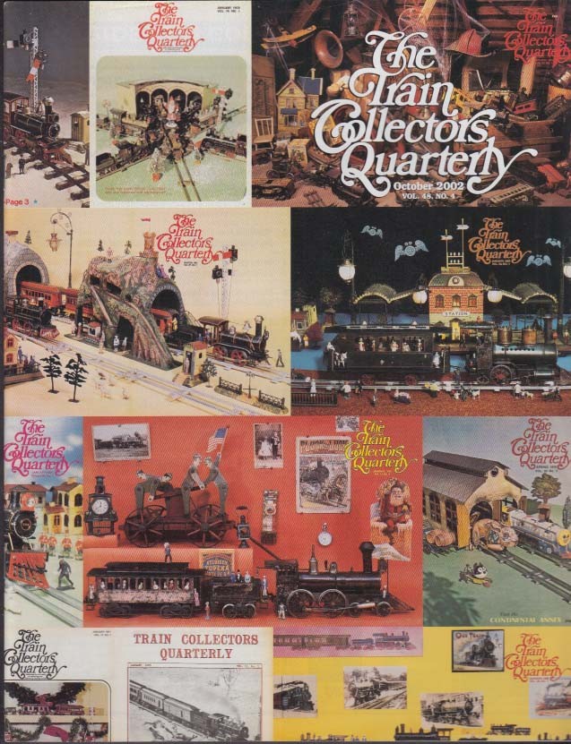 TRAIN COLLECTORS QUARTERLY 10 2002 Dinky Toys Ditmar Tinplate Mickey Mouse &c