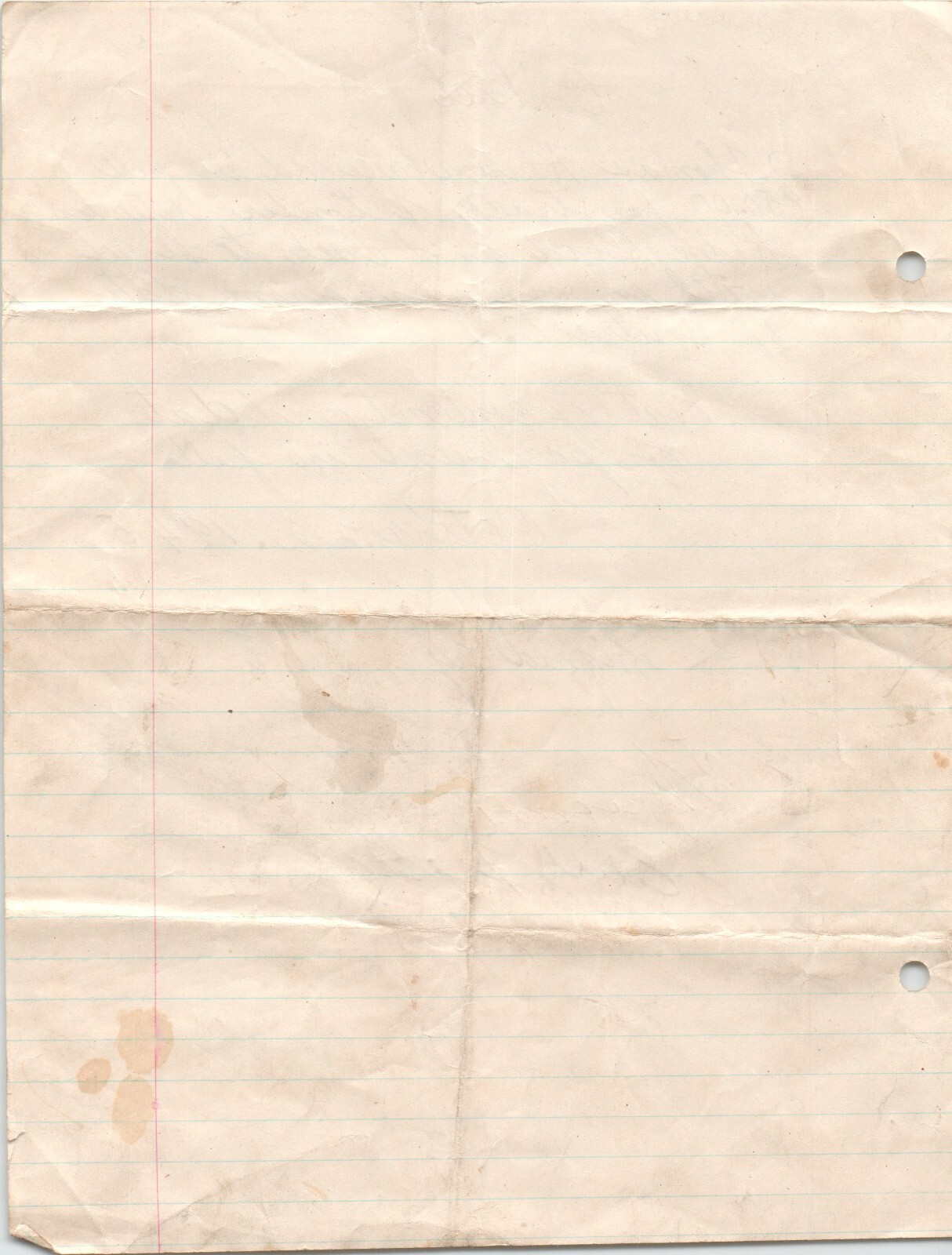1945 Handwritten Timber Contract to be Cut Within One Year