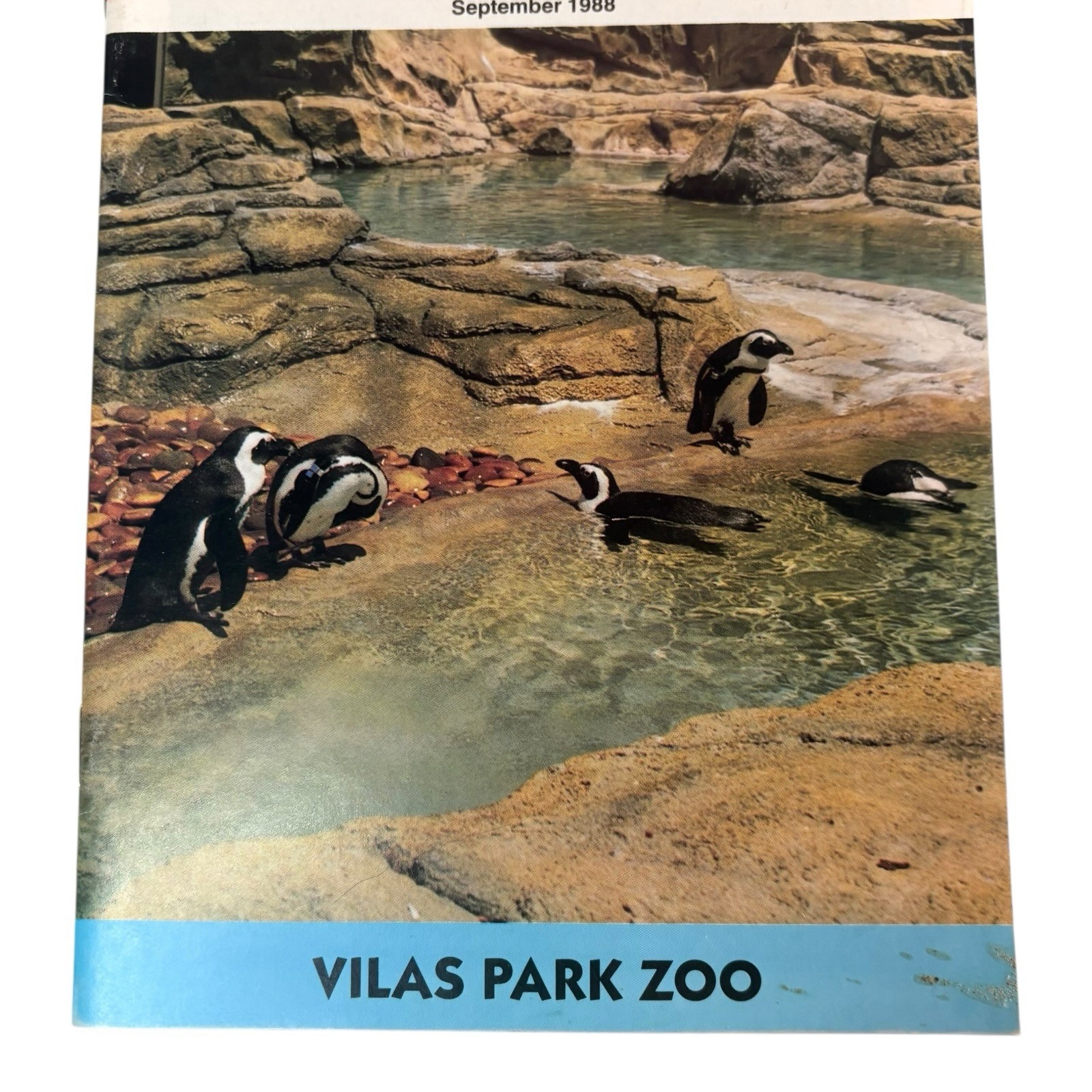 Vintage 80s Madison Guide September 1988 Vilas Park Zoo Tourism Travel Pamphlet