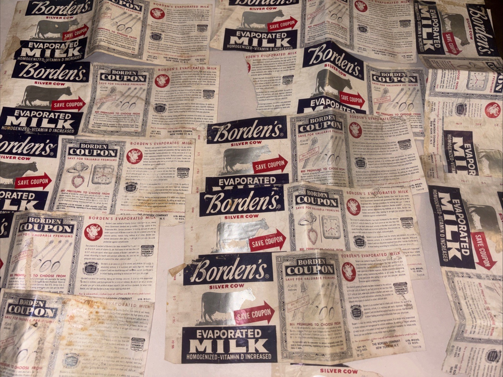 Vtg Food Label Wrapping & Other Wrappings & Recipe & Household Hint Booklets Lot