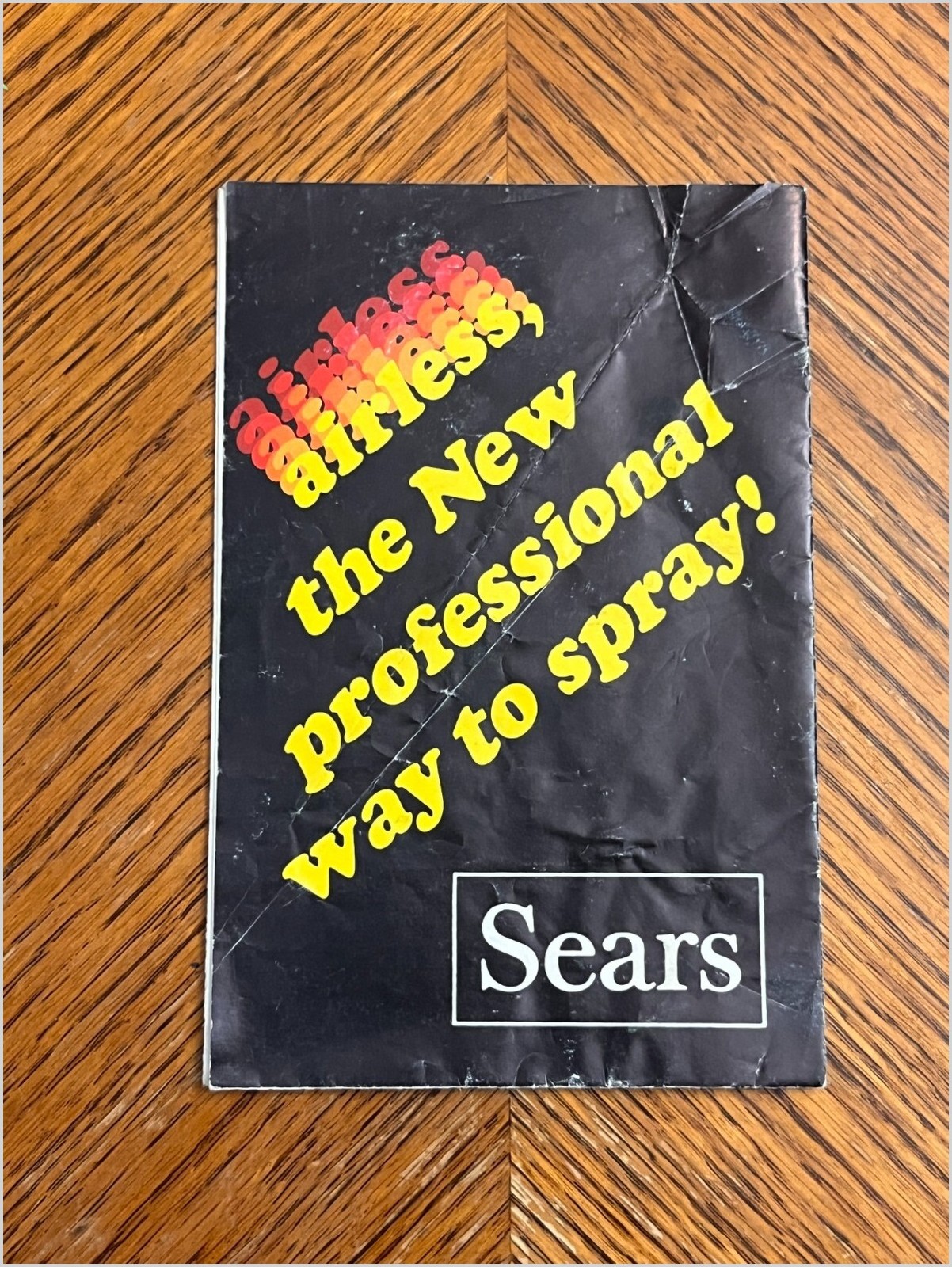 Sears Airless Sprayer Brochure 30-1528 1970s Paint Tool Catalog
